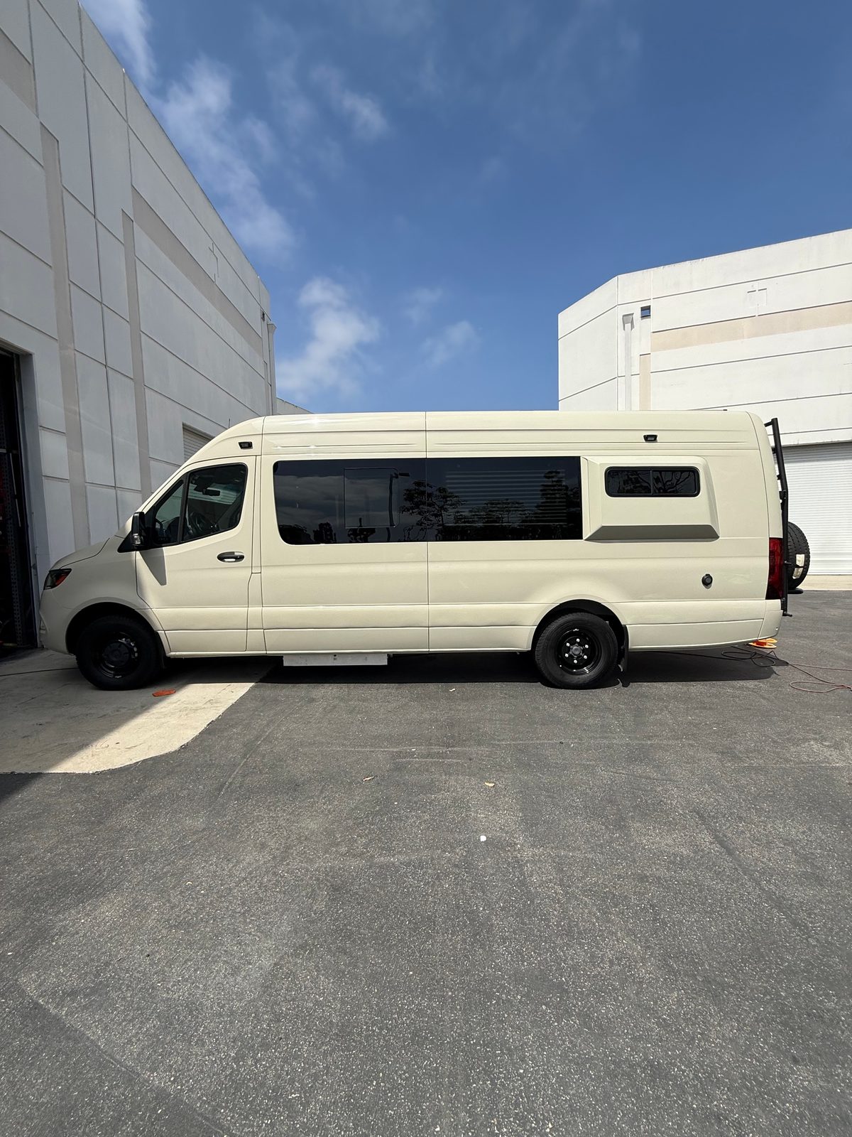 Detailed Mercedes-Benz Sprinter van